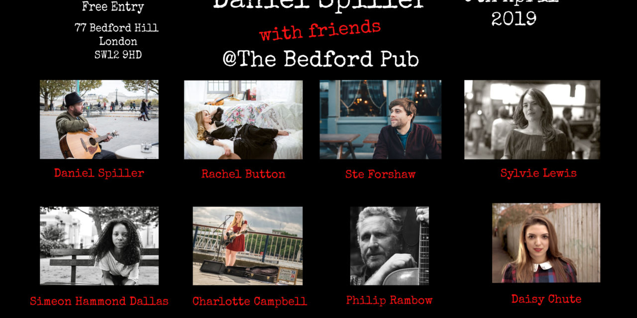 Gig: Daniel Spiller and guests, including Philip Rambow at The Bedford 9th April